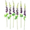 Northlight Set Of 6 Purple Delphinium Artificial Floral Stems 40" -Northlight b2bef385fab5437bb74b3b9d04ee693c