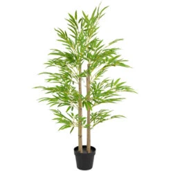 Northlight 47" Artificial Potted Bamboo Plant