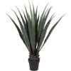 Northlight 43" Artificial Agave Succulent Plant In Black Pot -Northlight cf99323121064bcb9a89568b33d5d8cd