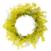 Northlight Jasmine And Leaves Artificial Floral Spring Wreath Yellow - 22-Inch -Northlight d3fad4e10767451c9b2e840f0f5b1b0c