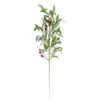 Northlight 28" Artificial Olive Branch Stem With Leaves And Fruit