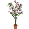 Northlight 44" Pink Potted Artificial Rose Bush In Bloom 1 Northlight 44" Pink Potted Artificial Rose Bush In Bloom -Northlight dd0d00f8f543423fab35ea1fb4523677