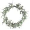 Northlight LED Lighted Artificial White Lavender Spring Wreath- 16-inch White Lights -Northlight e2d6d401c5cc45a9925adc429da62286