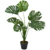 Northlight 35" Potted Green Wide Leaf Monstera Artificial Floor Plant 1 Northlight 35" Potted Green Wide Leaf Monstera Artificial Floor Plant -Northlight f12177ff0f4b46dcb49ac1db0e092ef6