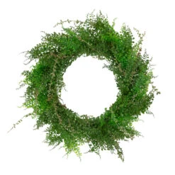 Northlight Mixed Boxwood And Berry Artificial Wreath 24-Inch Unlit