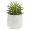 Northlight 5.5" Potted Artificial Succulent In Cement Pot 2 Northlight 5.5" Potted Artificial Succulent In Cement Pot -Northlight f2cd30b938804ea6bfb698f4b401a69f