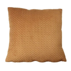 Northlight 16" Orange Contemporary Textured Square Throw Pillow